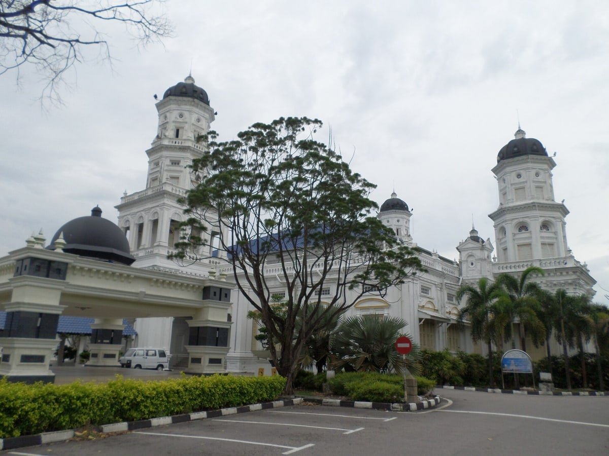 Sultan Abu Bakar State Mosque in Johor Bahru