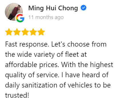 Google customer review 21 of 45