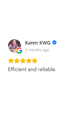 Google customer review 44 of 45